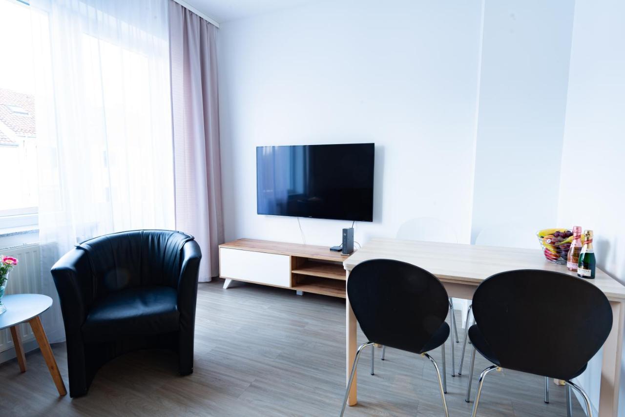 Zentral Gelegene Wohnung Hanóver Exterior foto